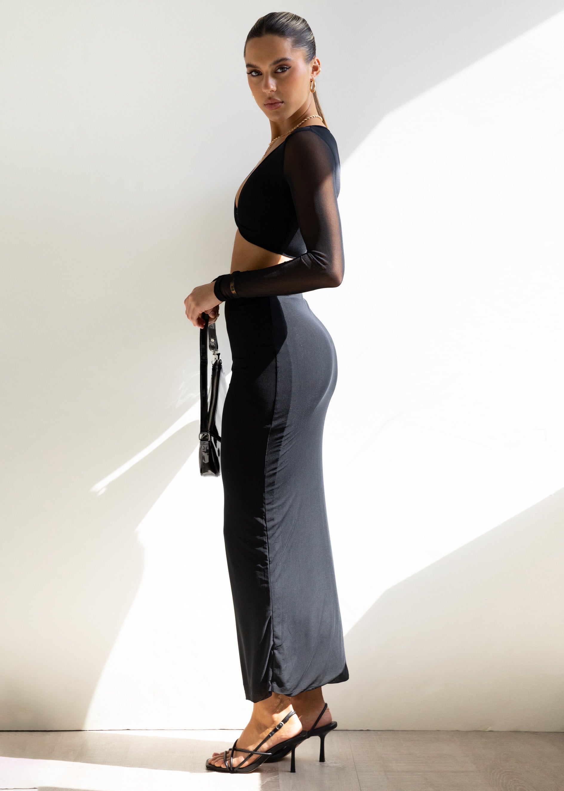 Westcott Midi Skirt - Black
