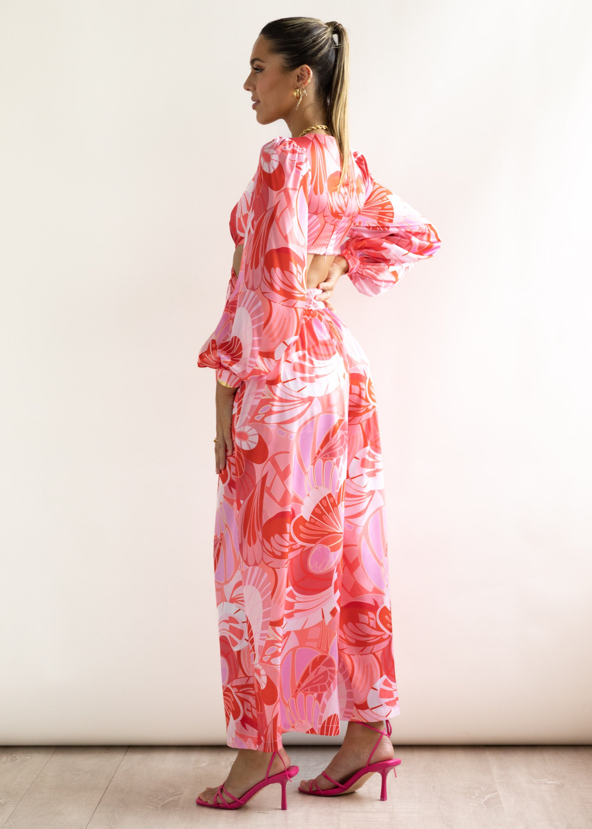 Orlace Pantsuit - Blush Floral