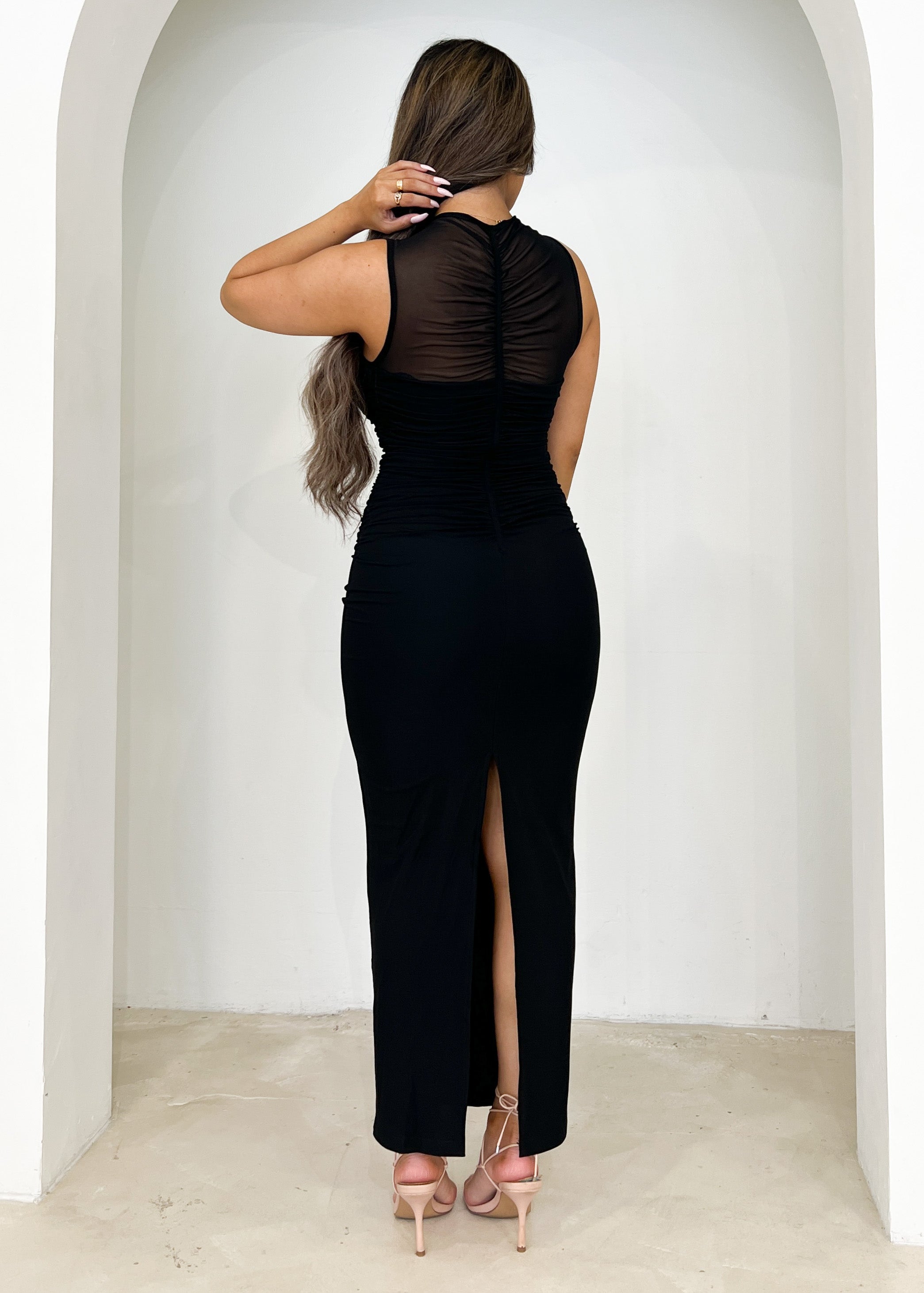 Winx Midi Dress - Black