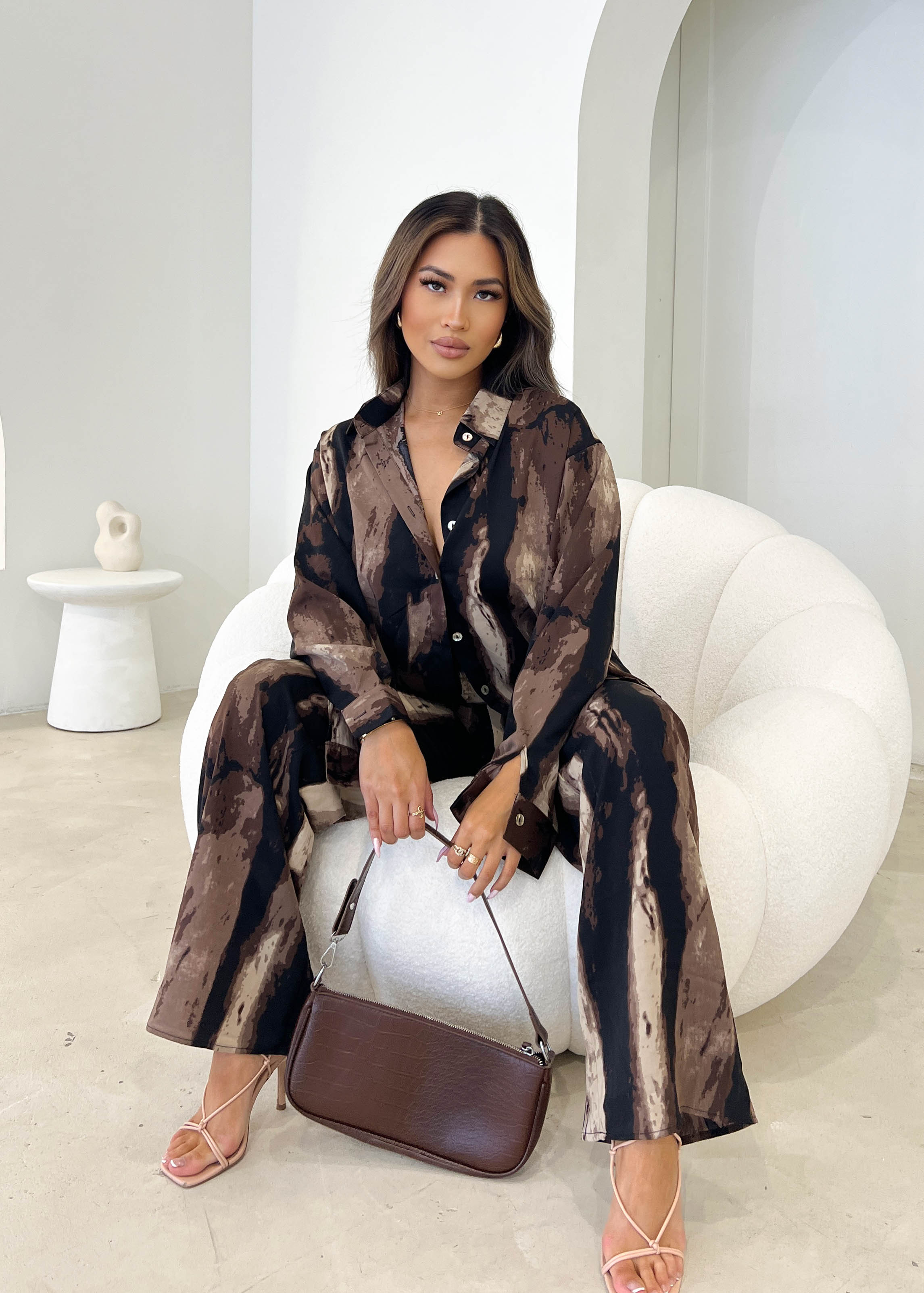 Ivanah Set - Choc Tie Dye