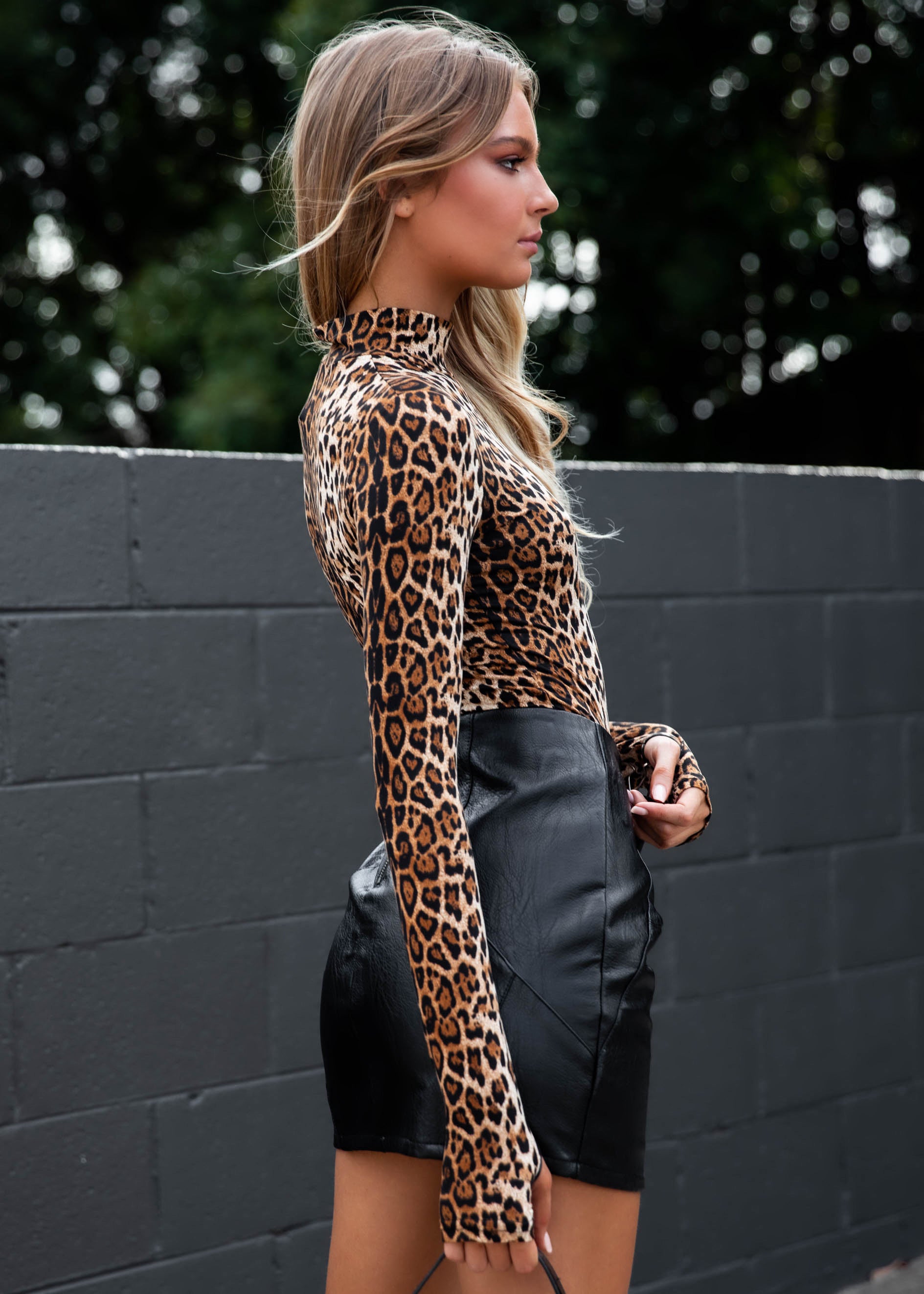 Gracie Bodysuit - Leopard