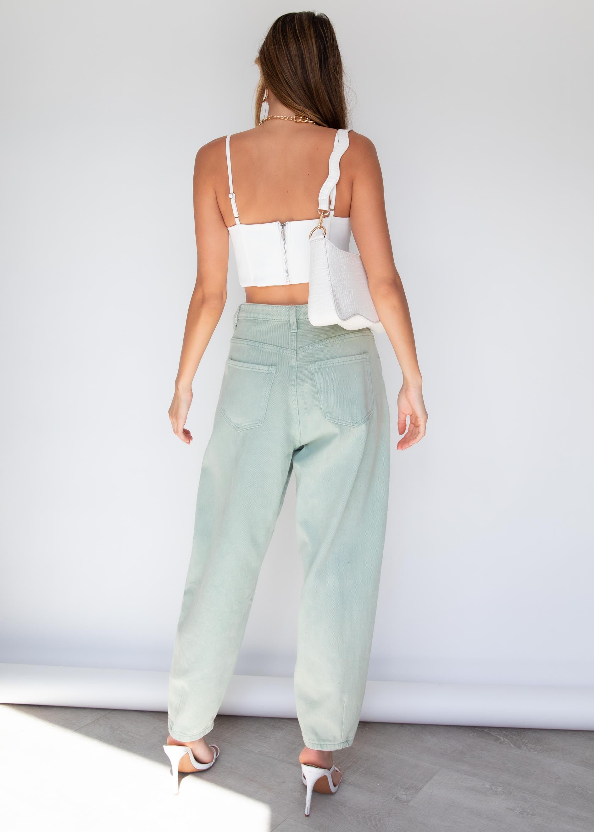Yazi Crop - White