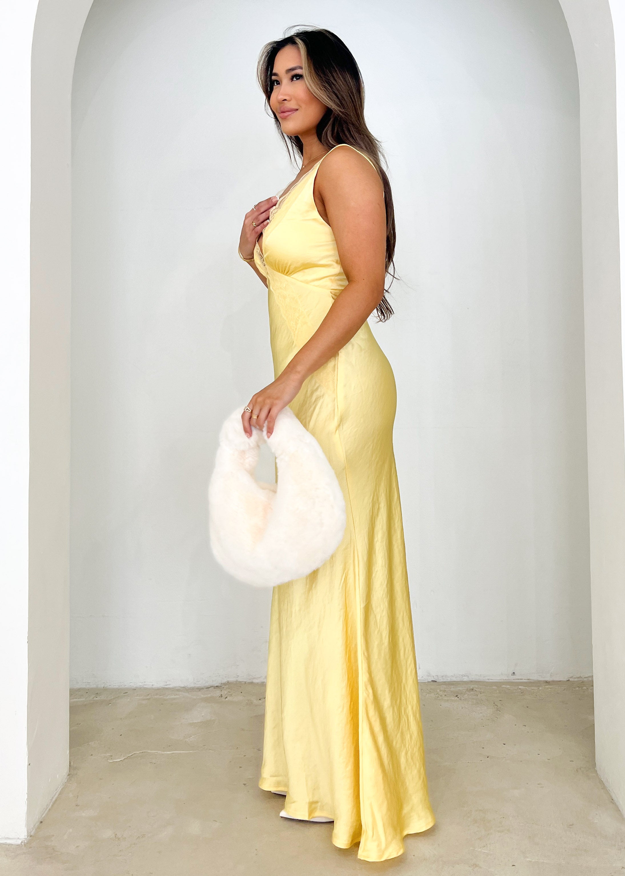 Syrah Maxi Dress - Yellow