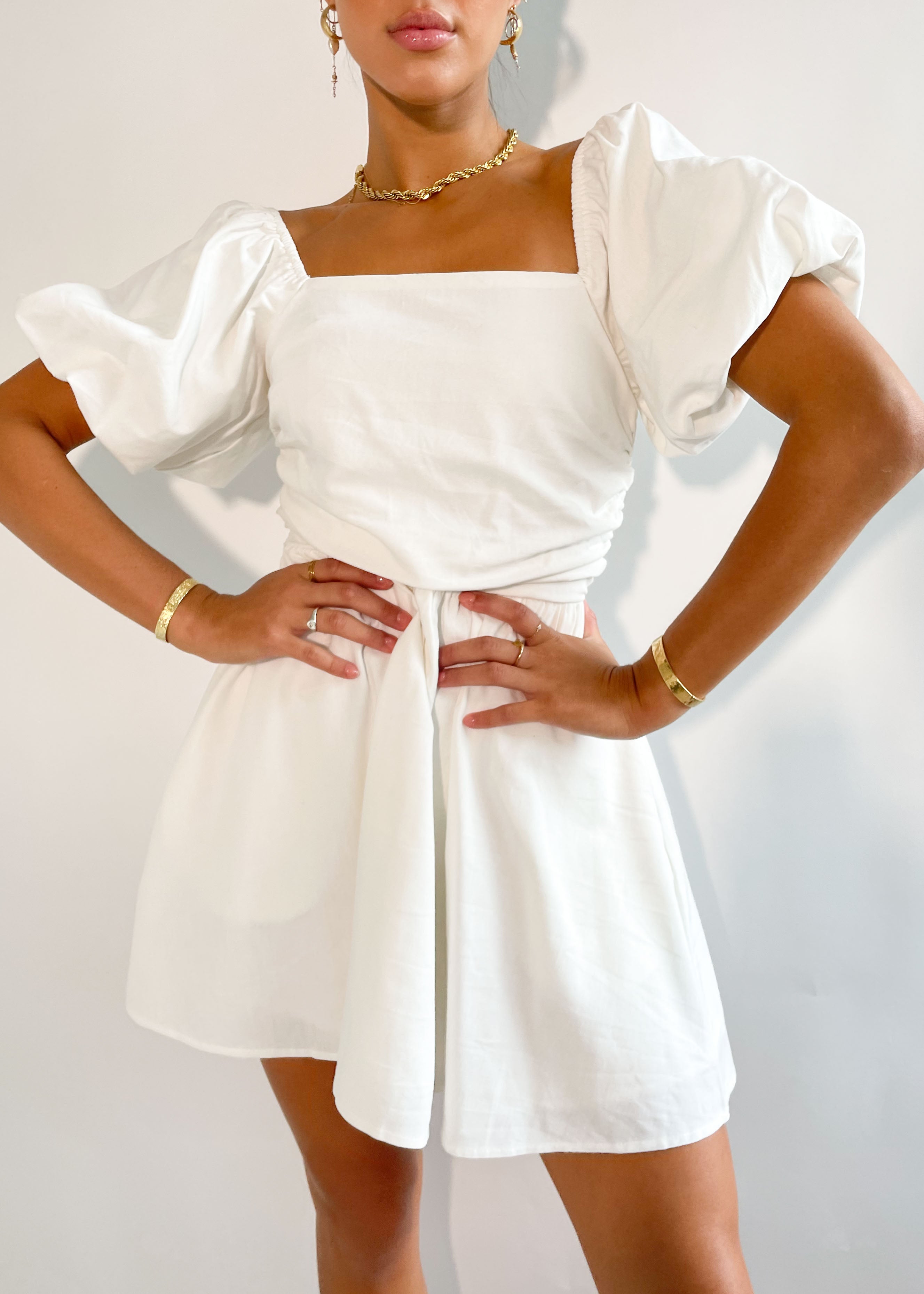 Marloe Dress - Off White