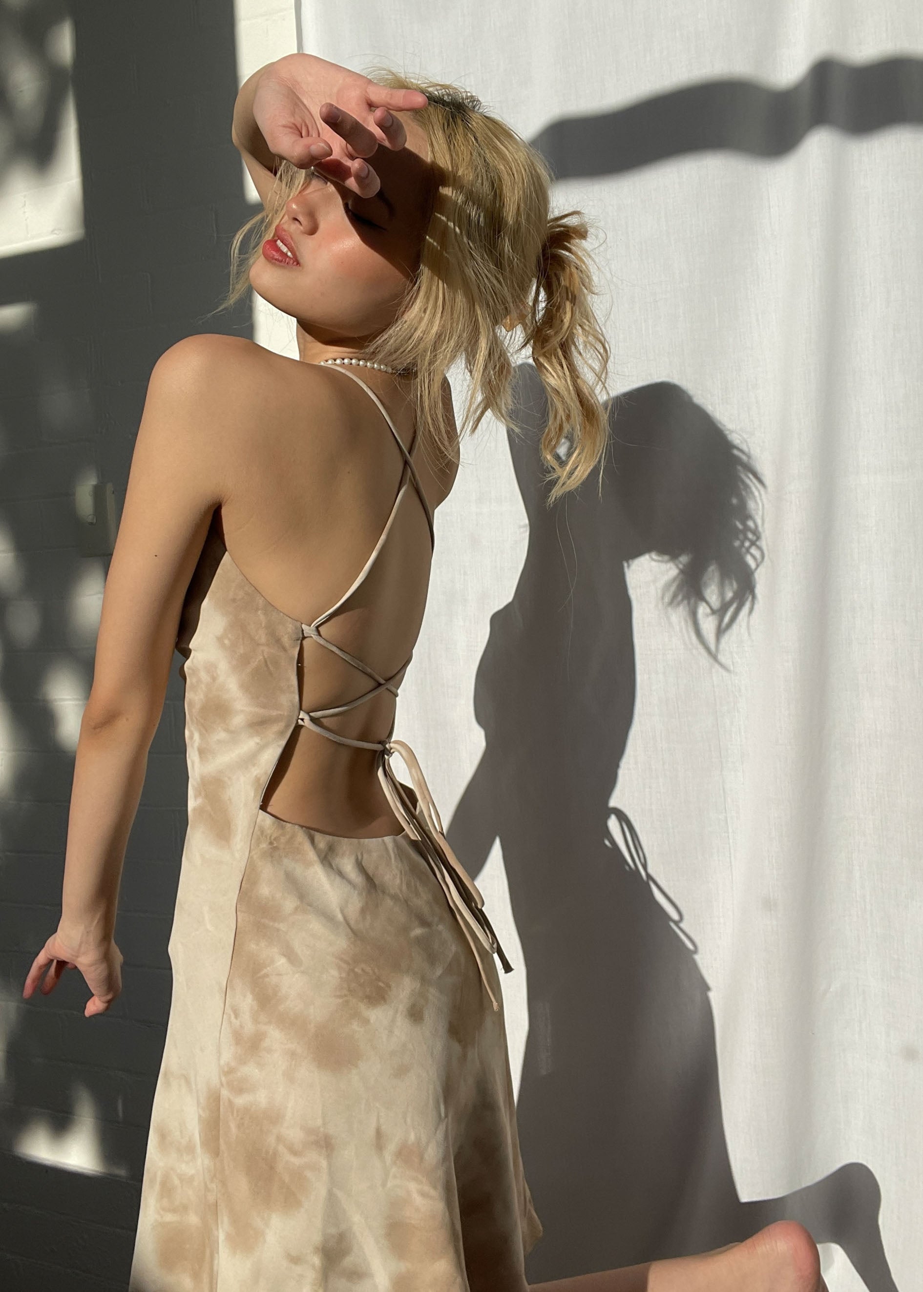 Day Of Destiny Dress - Latte