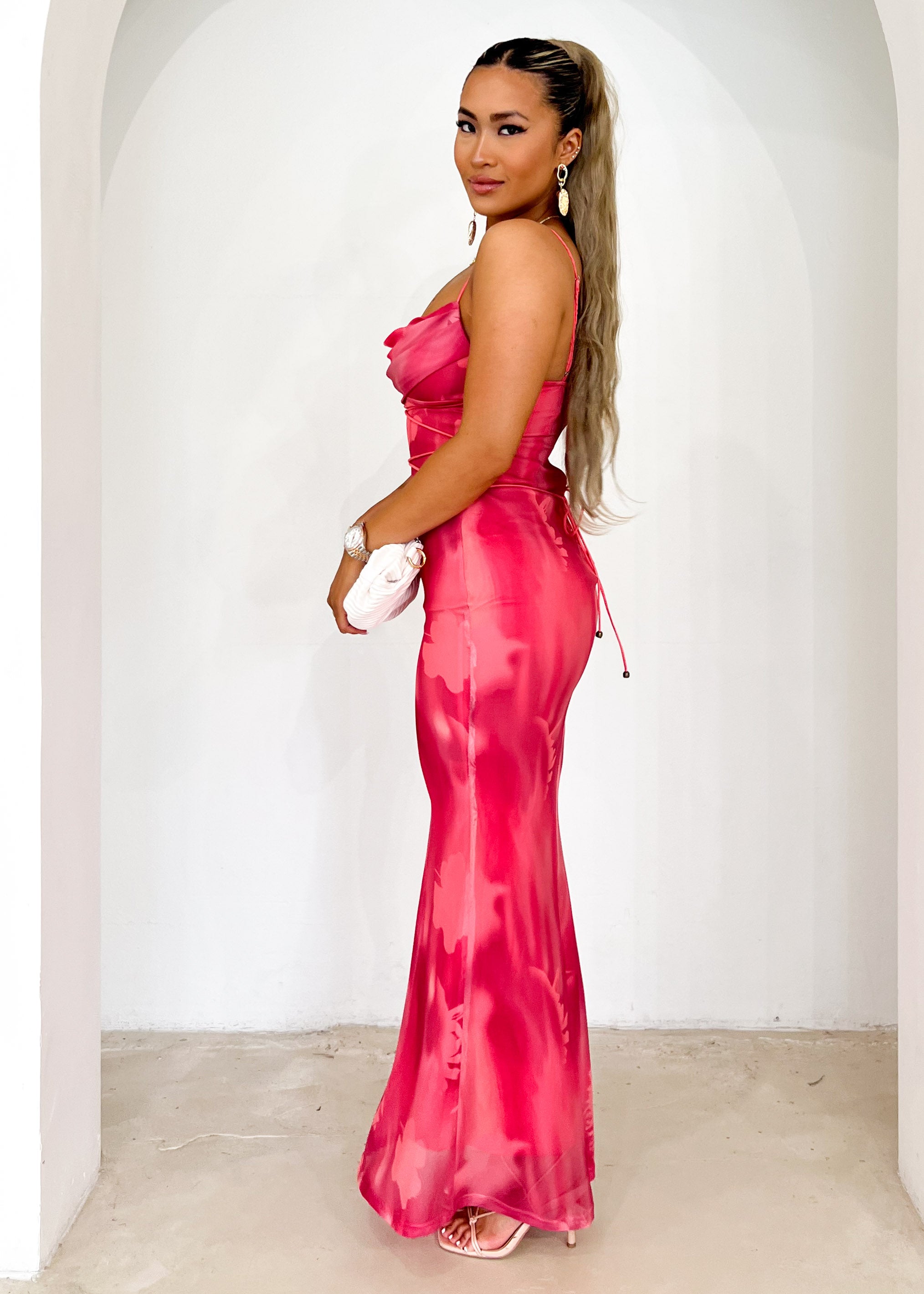 Ferissa Maxi Dress - Pink