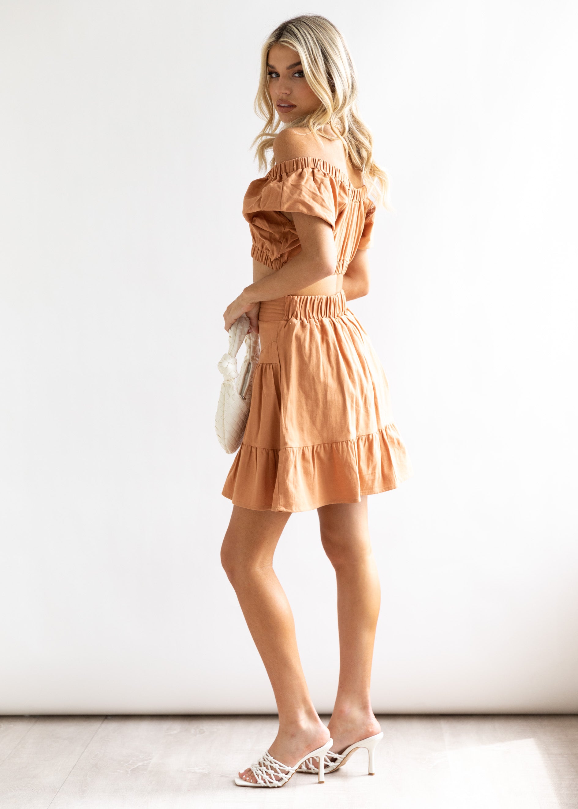 Clarice Skirt - Caramel