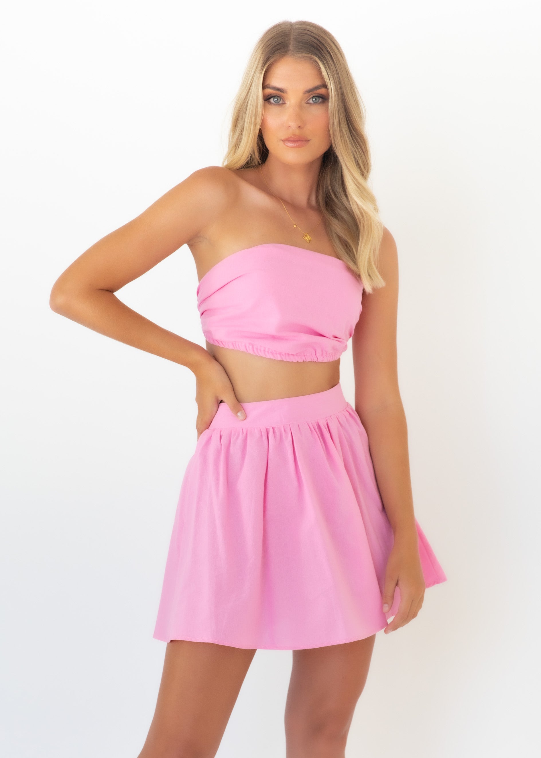 Miranda Mini Skirt - Pink