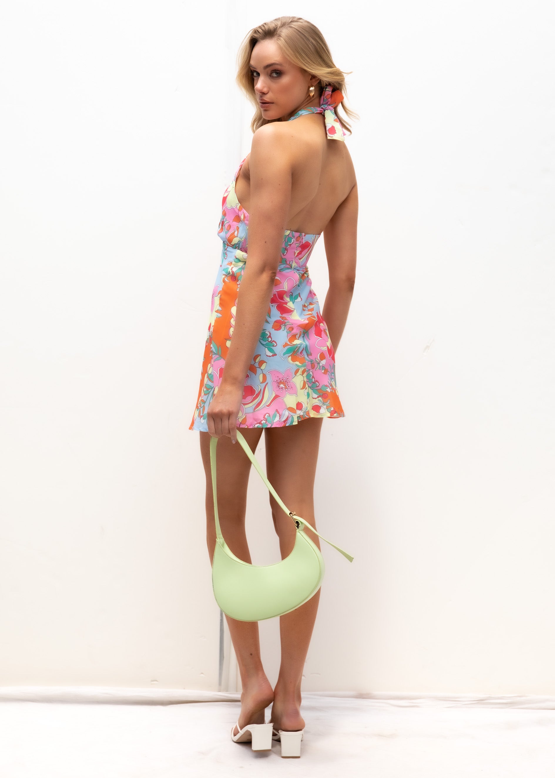 Teejay Mini Dress - Spring Flowers