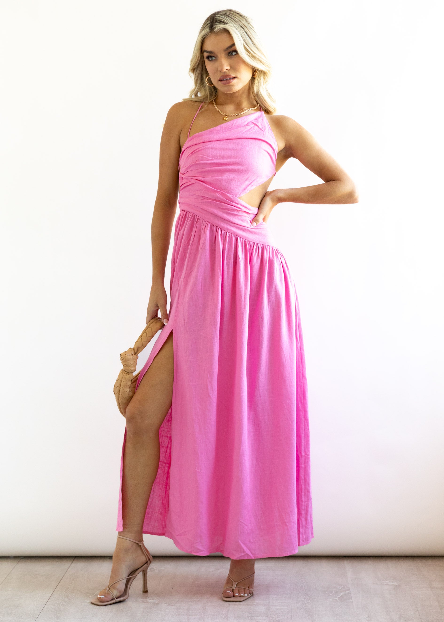 Vixxen Maxi Dress - Pink